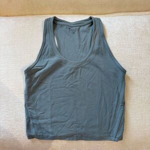 Athleta Green Cropped Tank Top